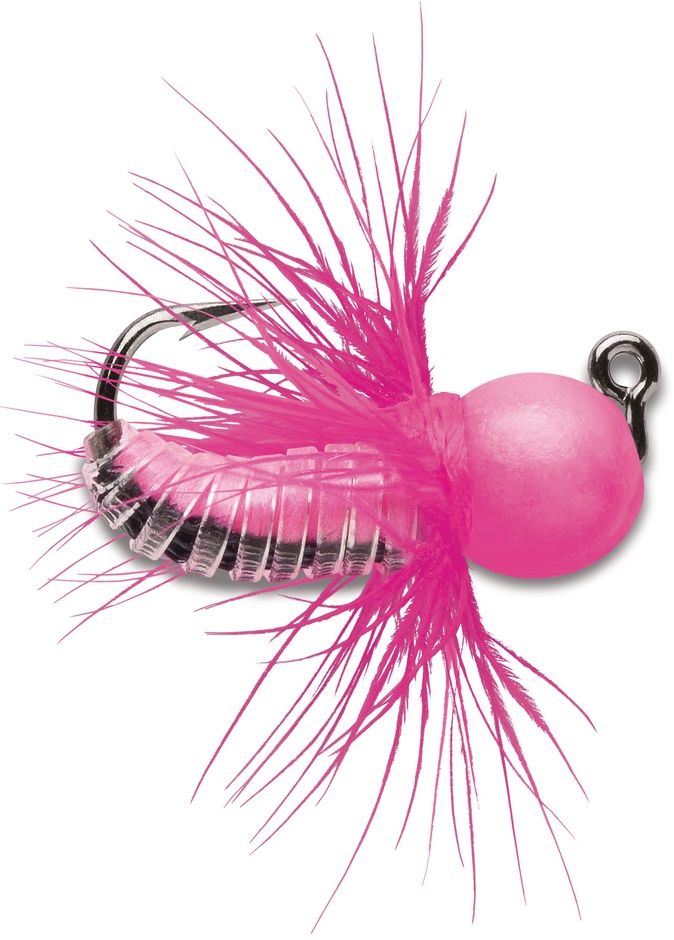 Tungsten Fly Jig 1/16 Glow Pink