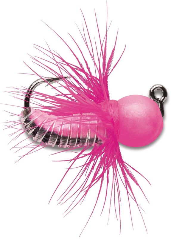 Tungsten Fly Jig 1/16 Glow Pink