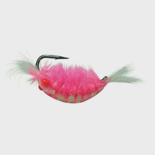 Kenders Tungsten Red Eye Shrimp #8 White Pink
