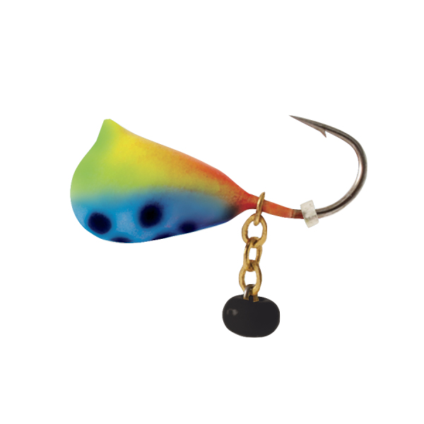 Dingle Drop #14 Chartreuse Blue Glow Spot