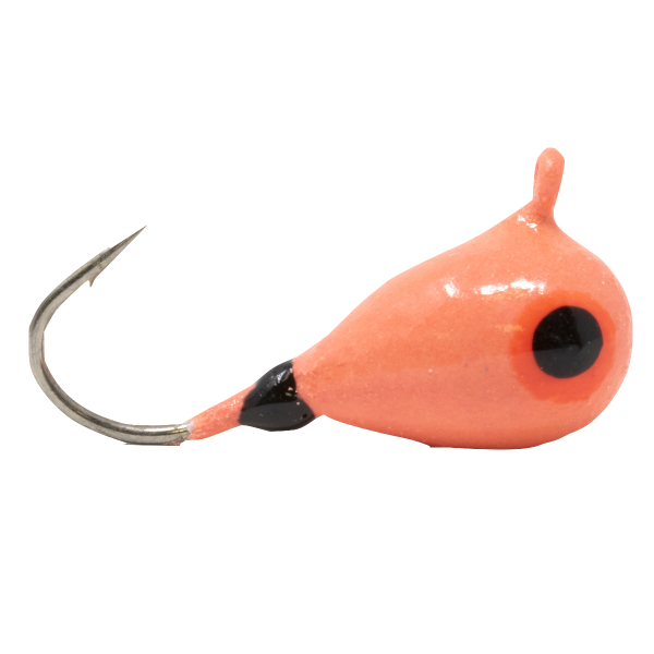Clam Tungsten Drop #14 Glow Red