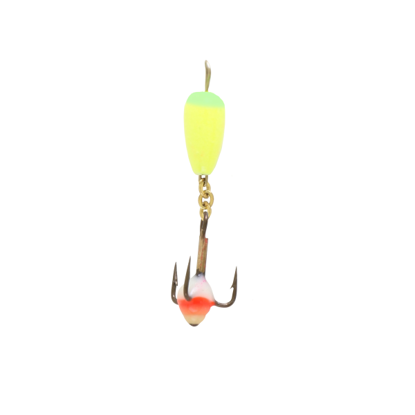 Clam Dropper Spoon  1/32 Chartreuse Lime
