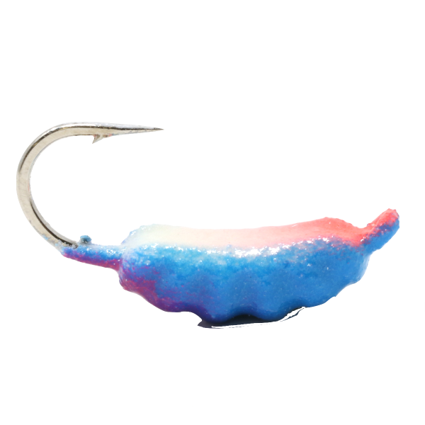 Clam Maggot Drop #10 White Blue Glow