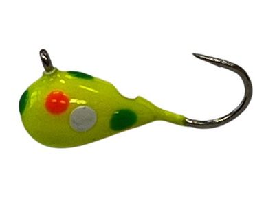 Custom Jigs &amp; Spins Chekai #10 Chartreuse Wonder Glow
