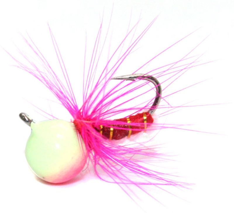 Custom Jigs &amp; Spins Jaje #14 Pink Glow