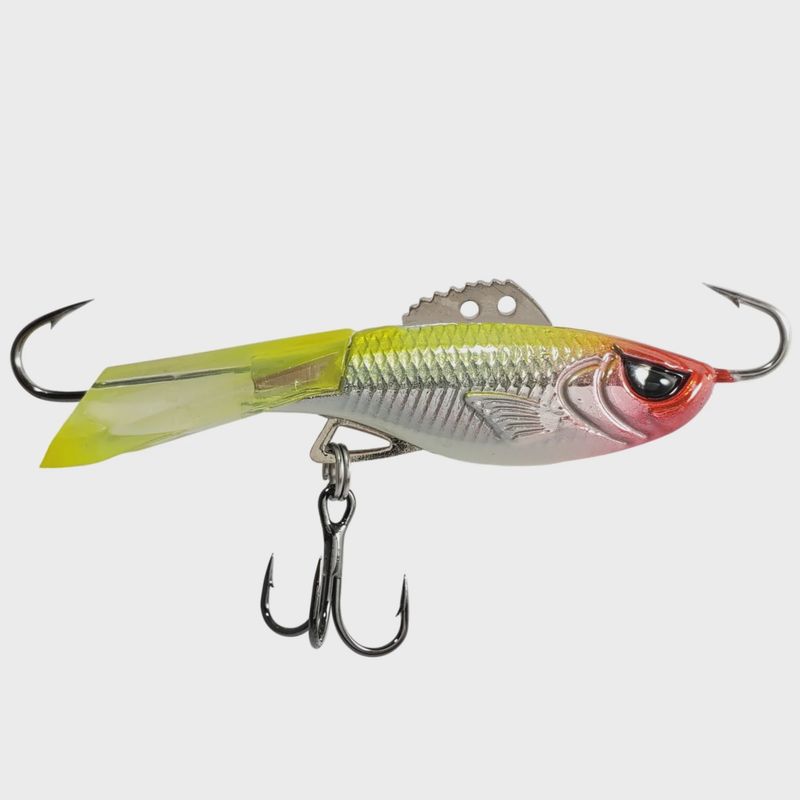 Acme Hyper Rattle 5 Yellow Red Glow