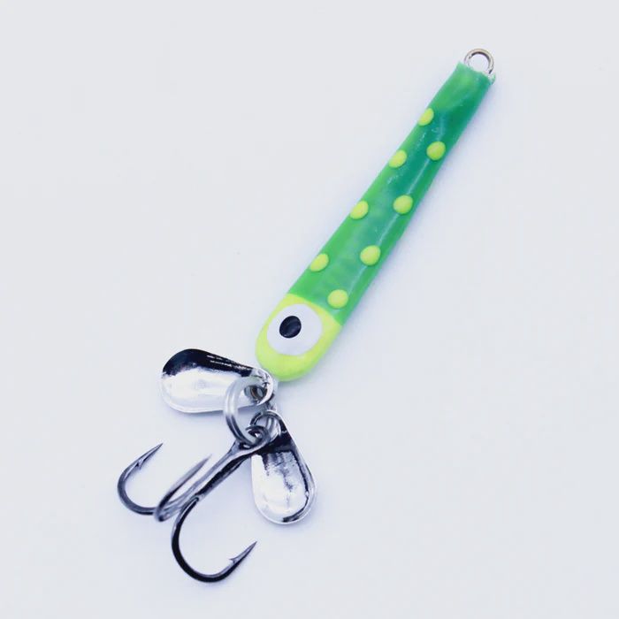 Widow Maker Slab Seeker 1/16 Green Yellow Dot