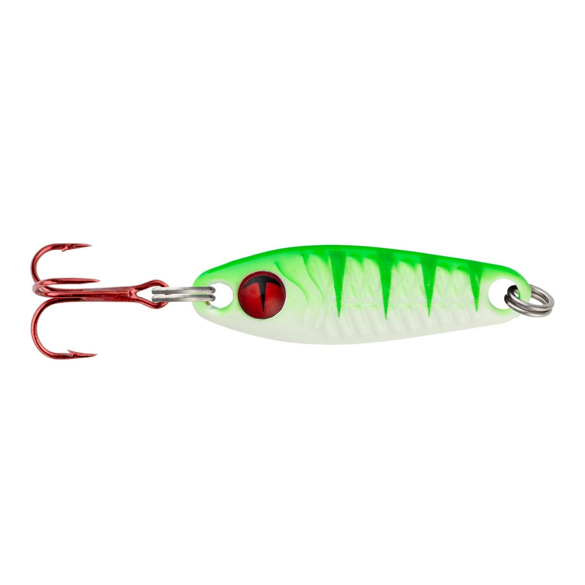 Northland Tungsten Buckshot Spoon 1/8 oz Glow Perch UV