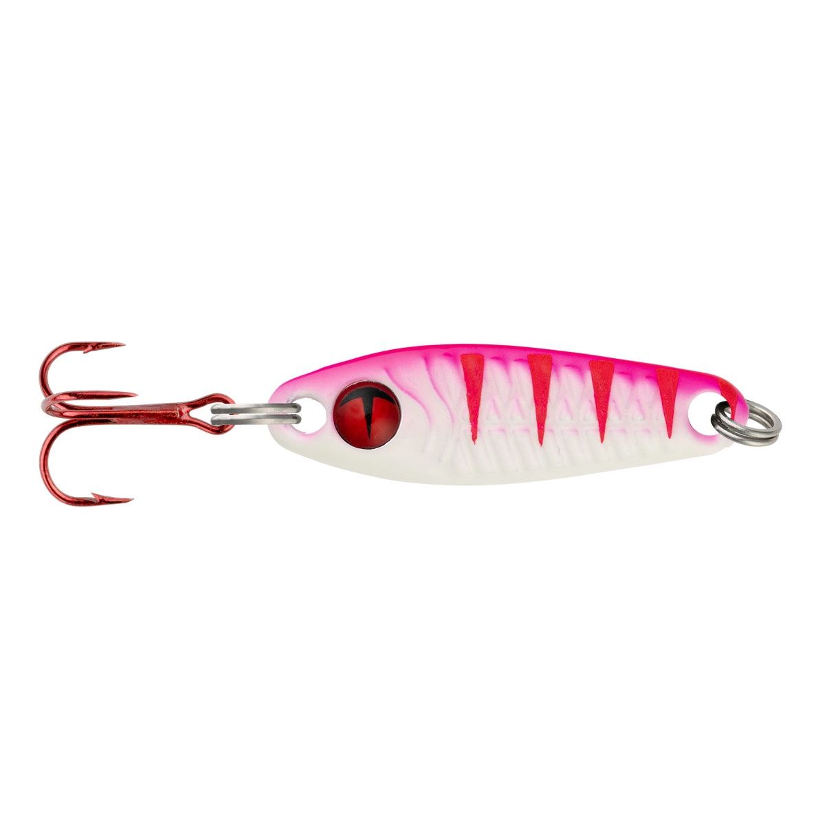 Northland Tungsten Buckshot Spoon 1/8 oz Pink Tiger UV