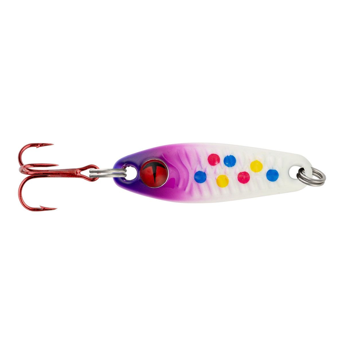 Northland Tungsten Buckshot Spoon 1/4 oz Super Glo Purple Wonder