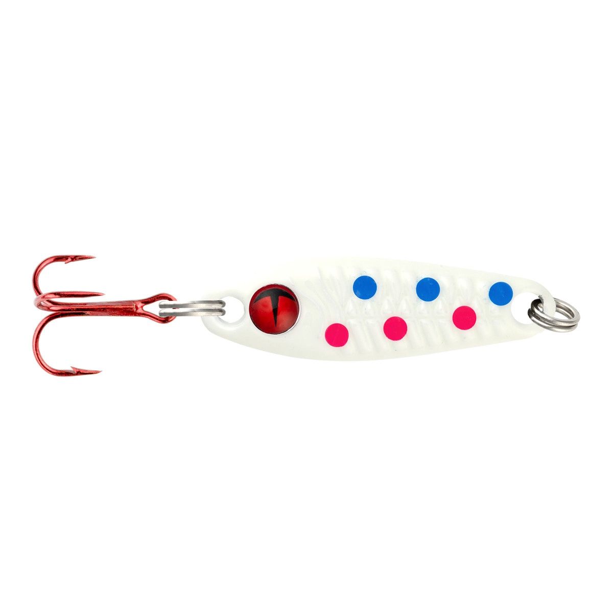 Northland Tungsten Buckshot Spoon 1/4 oz Super Glo Wonderbread