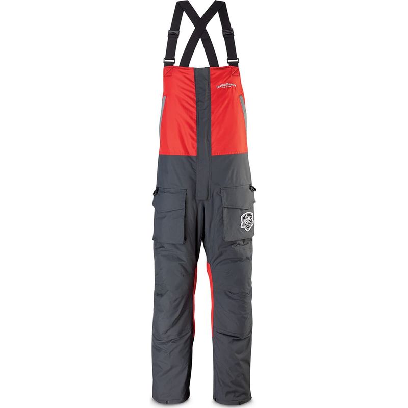 Strikemaster Surface Floatation Bibs Charcoal Red XL