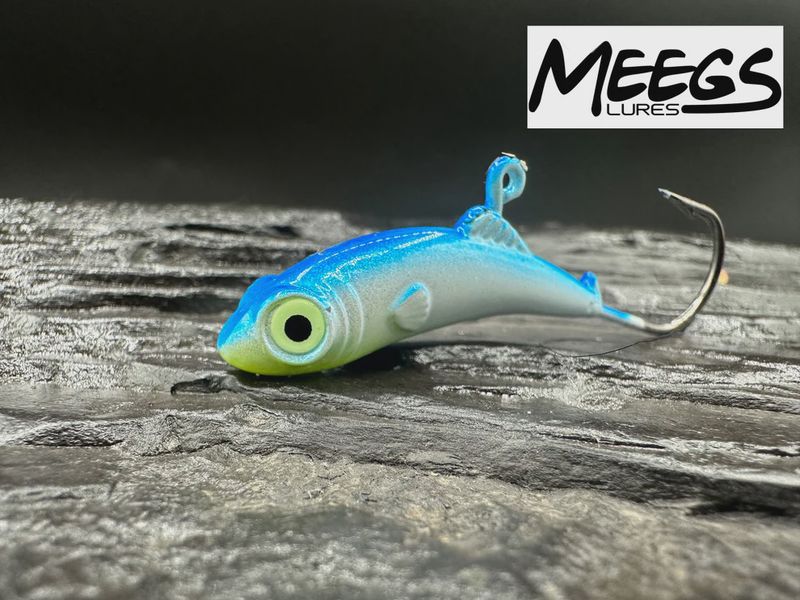 Meegs Original Jig 1/4 oz Blue Silver