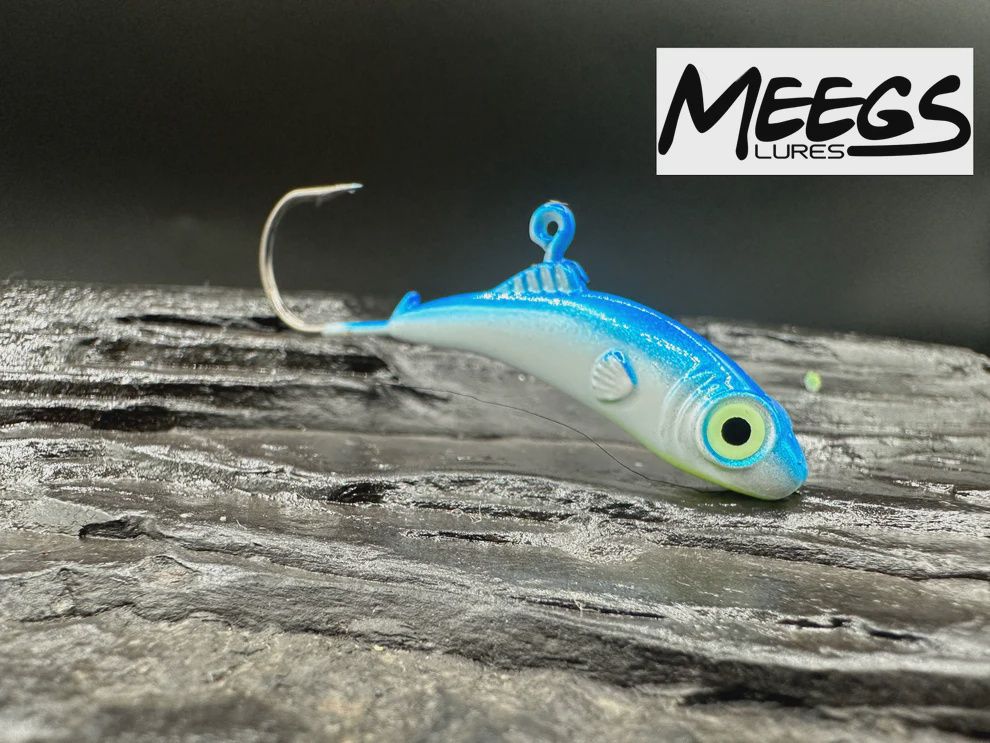 Meegs Original Jig 1/4 oz Blue Silver