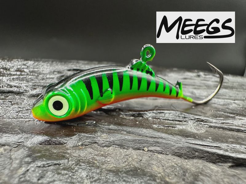 Meegs Original Jig 1/4 oz Fire Tiger