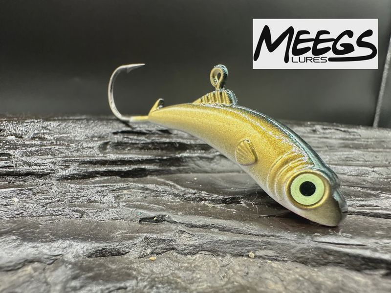 Meegs Original Jig 1/4 oz Black Gold