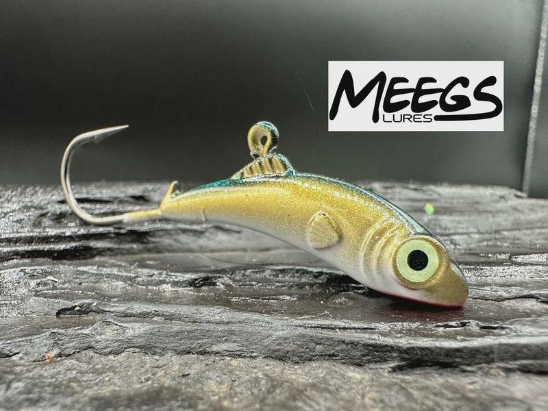 Meegs Original Jig 1/4 oz Black Gold