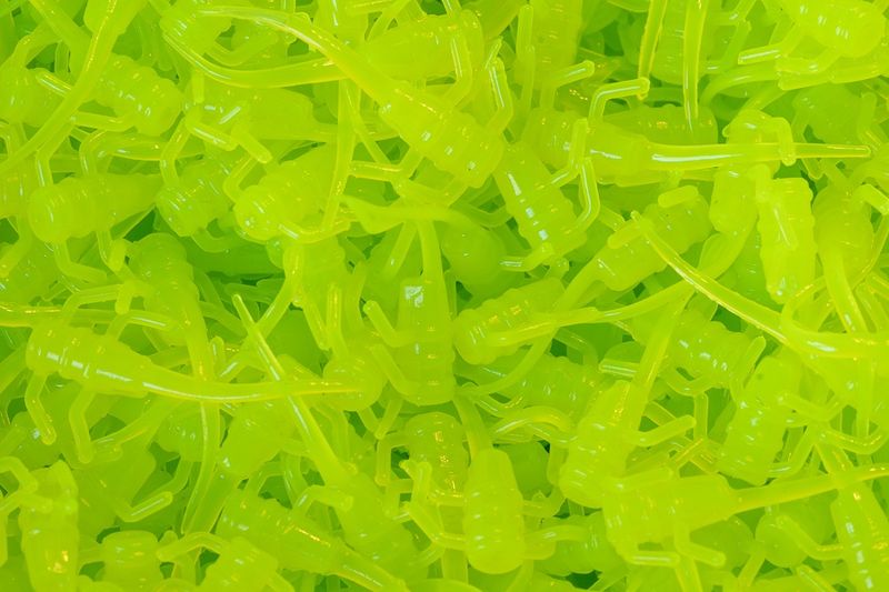 Panfish Plastics Chigger Fry 1&quot; Wild Willy