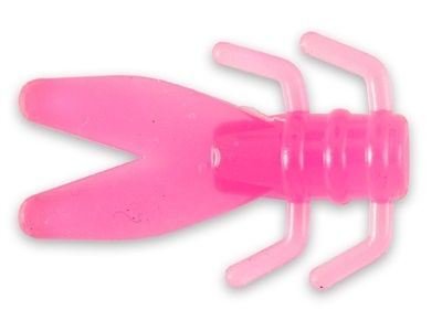 Panfish Plastics Chigger 3/4&quot; Hot Pink