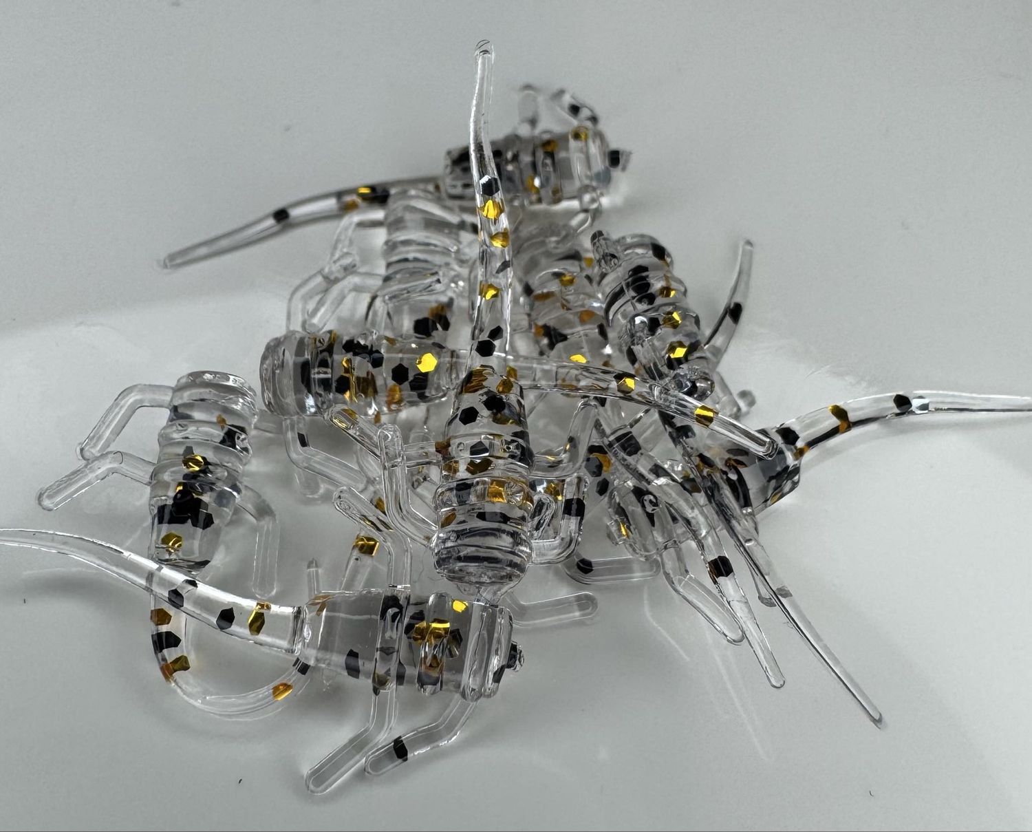 Panfish Plastics Chigger Fry 1&quot; Honey Bee