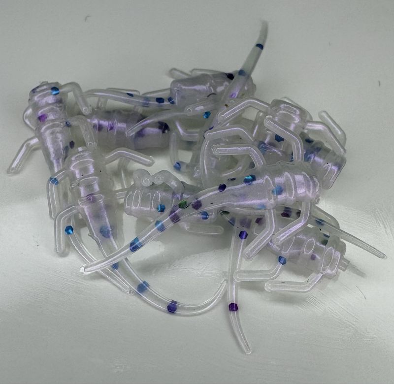 Panfish Plastics Chigger Fry 1&quot; Monkey Milk