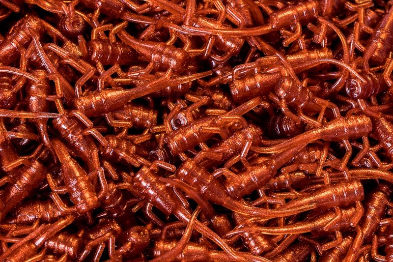 Panfish Plastics Chigger Fry 1&quot; Copper