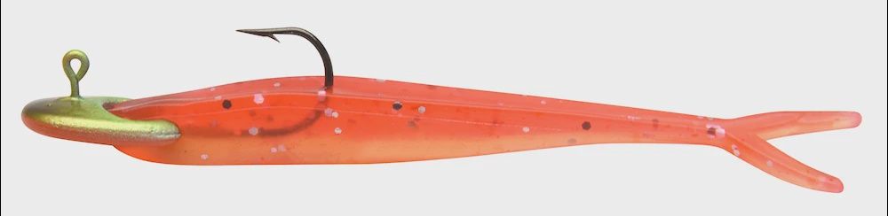 Jesse Mambo 2.5&quot; Red Sparkle Minnow