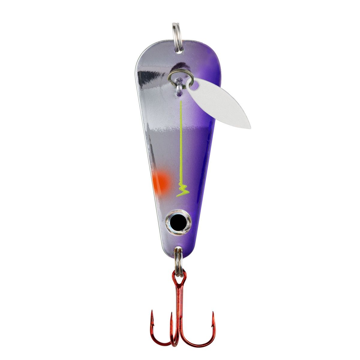 Northland Thumper Spoon 1/16 oz Purple Racecar