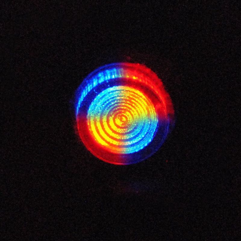 Night Star Tip Up Light Flashing Red/Blue