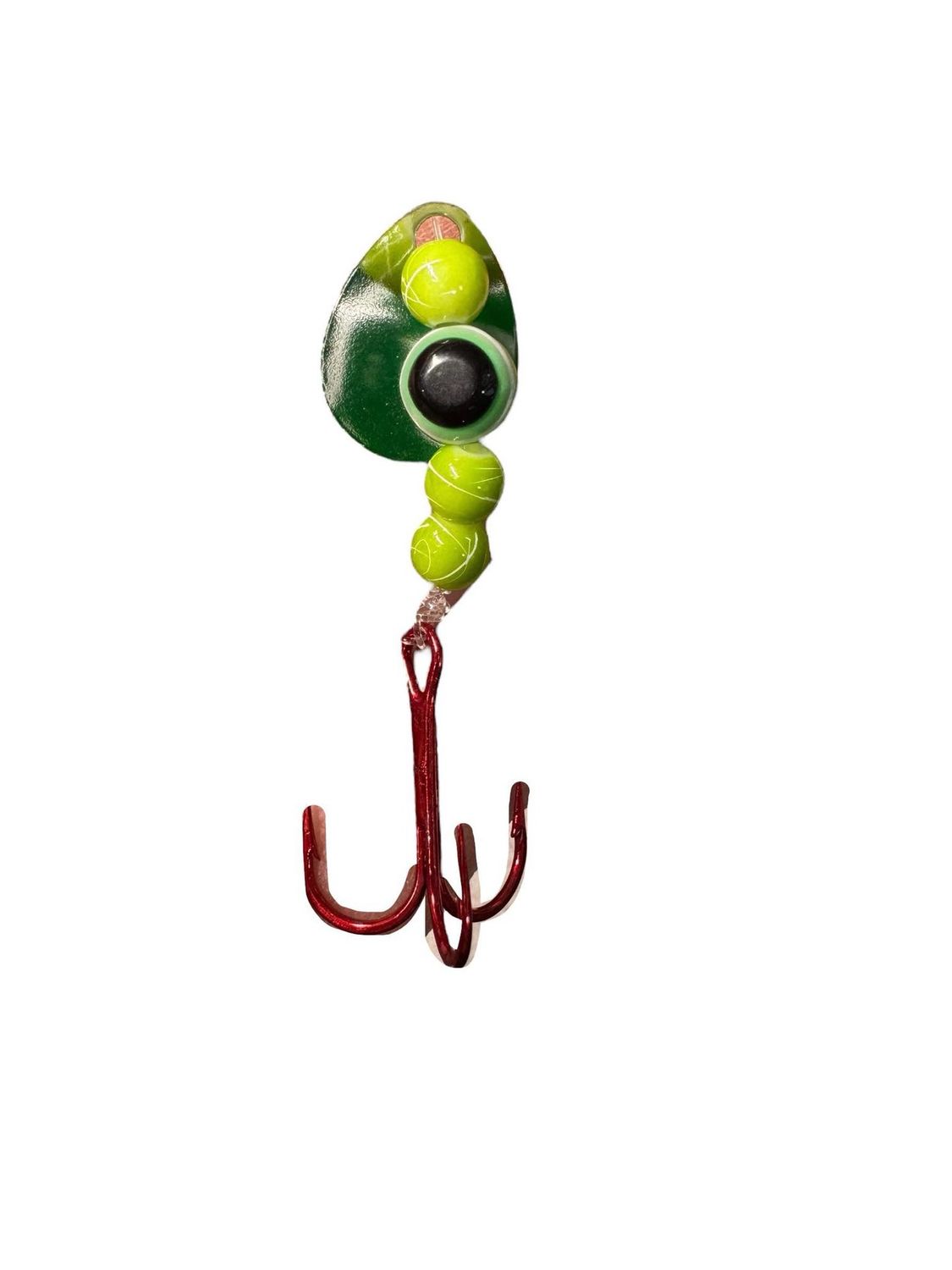 Mean Eye Pike Rig #4 15&quot; Green Chartreuse