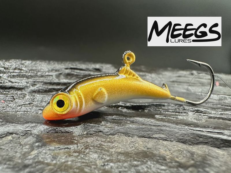 Meegs Original Jig 3/8 oz Black Gold