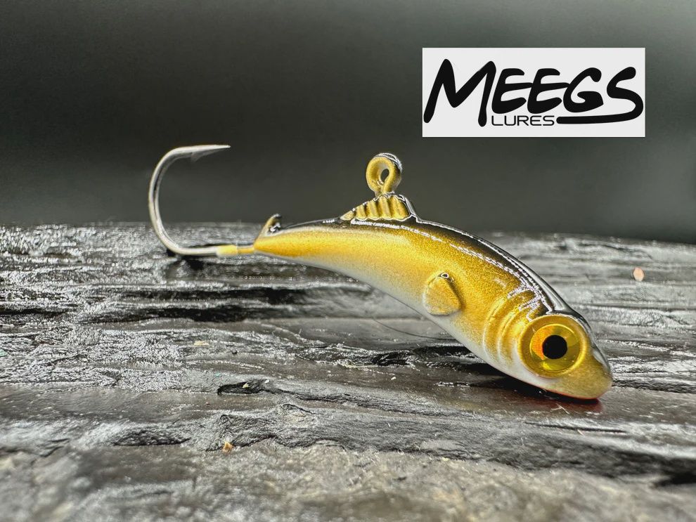 Meegs Original Jig 3/8 oz Black Gold