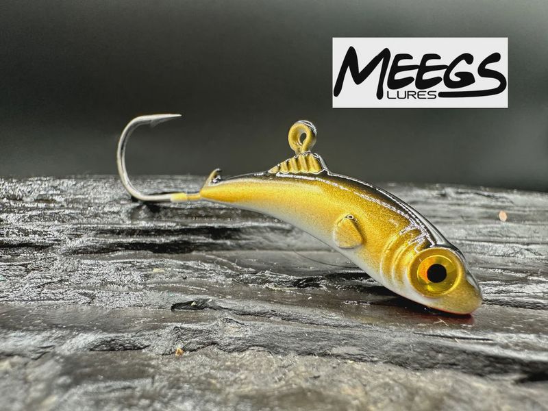 Meegs Original Jig 3/8 oz Black Gold