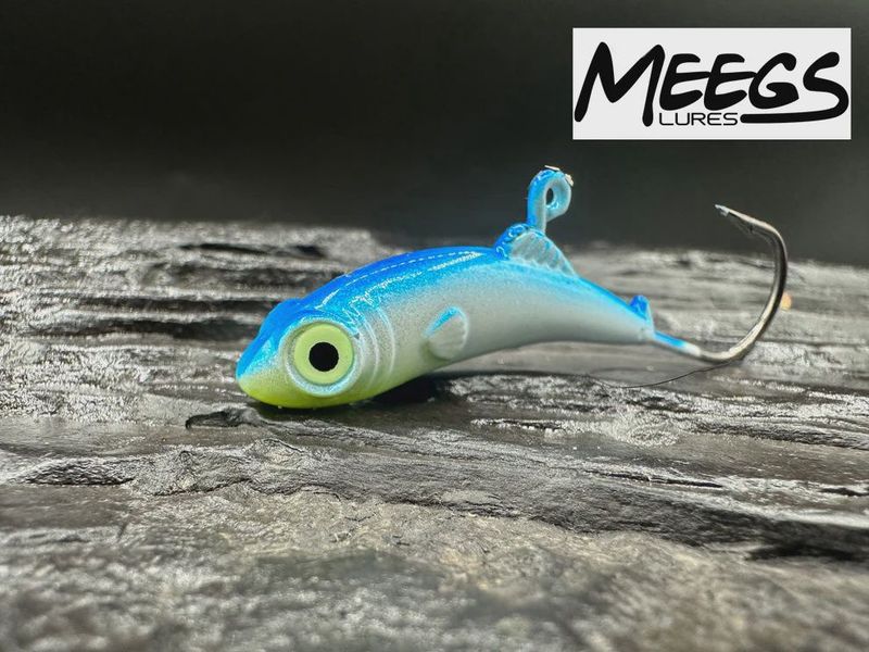 Meegs Original Jig 3/8 oz Blue Silver