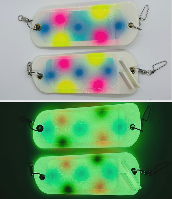 Gator Tackle 5.5&quot; Coho Crusher Flasher Wonderbread