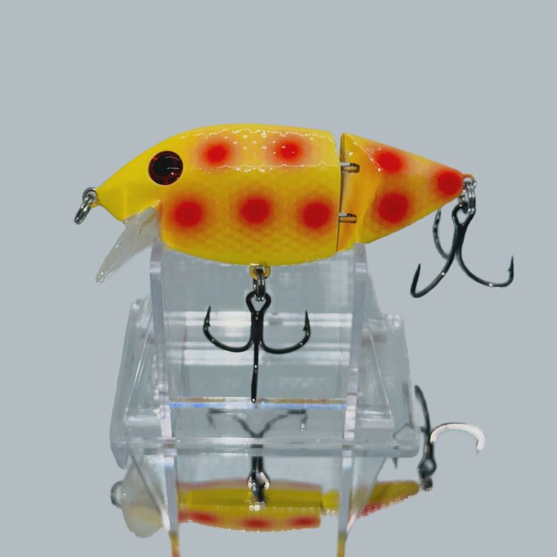 Gator Tackle Jointed Slim Fin Fire Dots