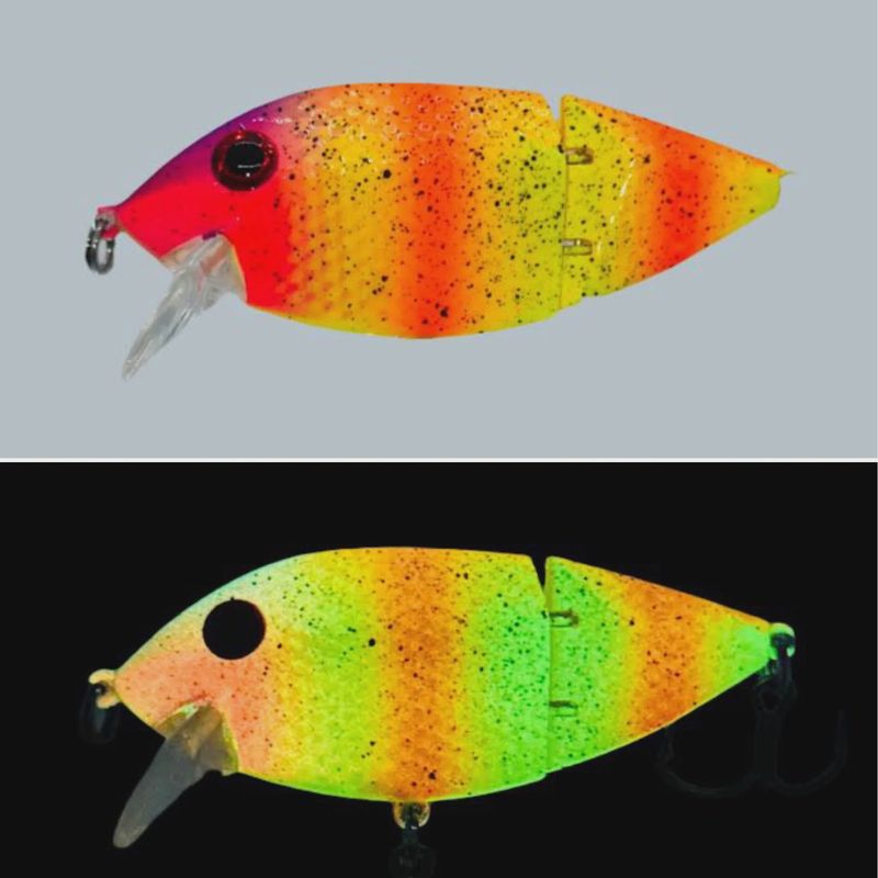 Gator Tackle Jointed Slim Fin Glow Squirter