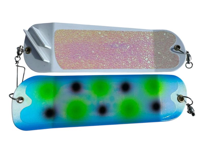 Screamin&#39; Drags 8&quot; Flasher Aqua Frog
