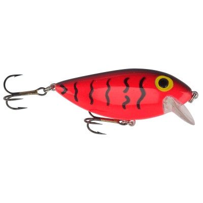 Brad&#39;s Thin Fish Red/Black Squiggles