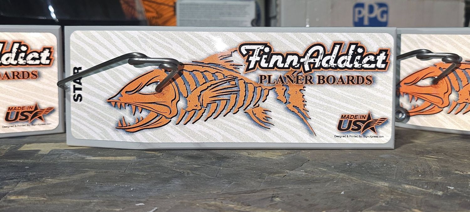 FinnAddict Planer Board Reflective Small