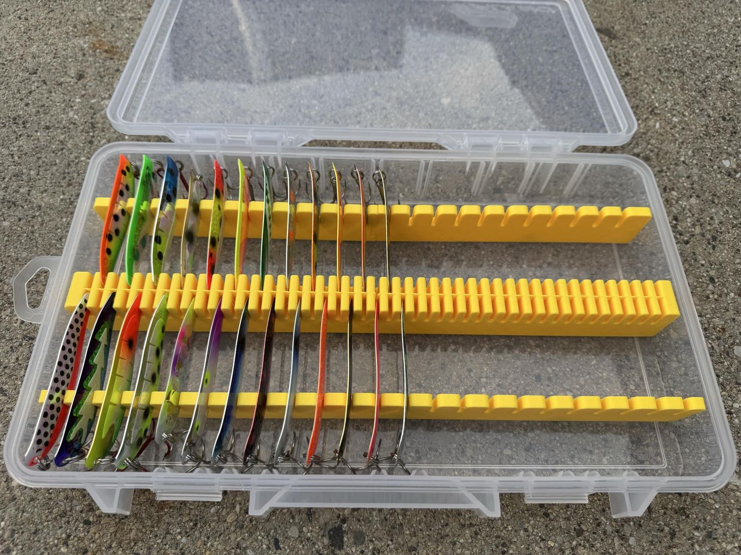 Spoon Box for Slim/Mini Trolling Spoons