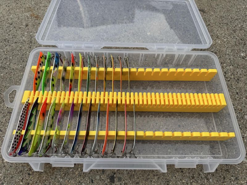 Spoon Box for Slim/Mini Trolling Spoons