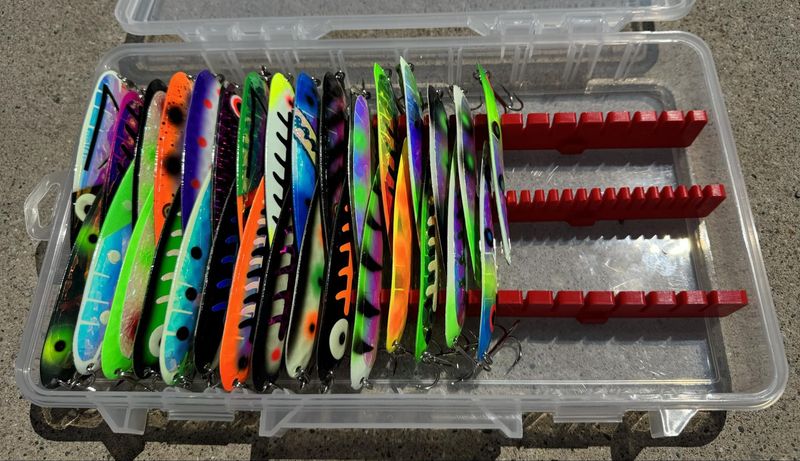 Spoon Box for Magnum Trolling Spoons