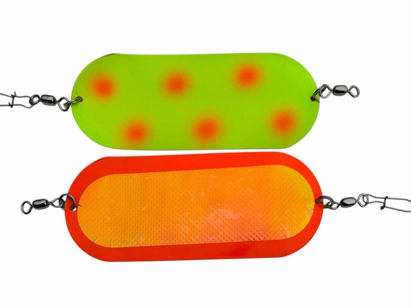 Yeck Dinky Dodger Fire Dot Orange UV