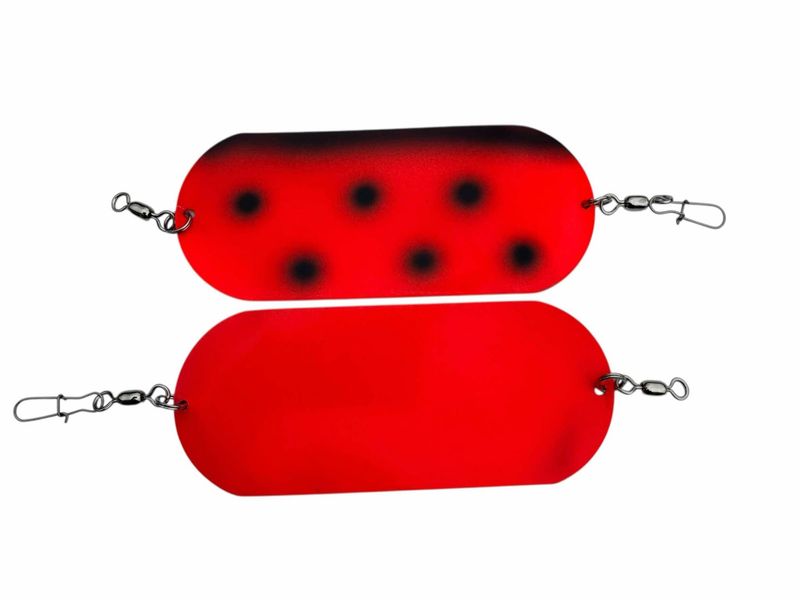 Yeck Dinky Dodger Fire Red Black Dot