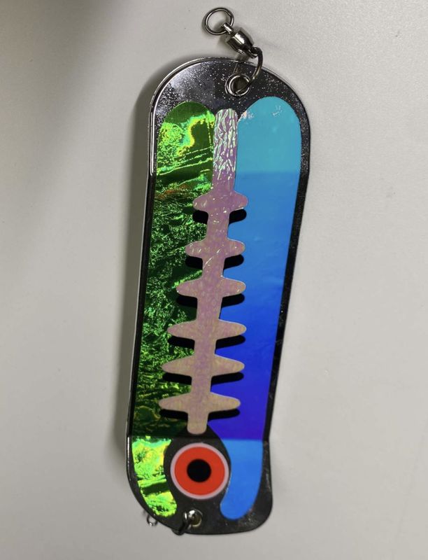 Pro King Flasher 8&quot; Dragon Slayer Chrome