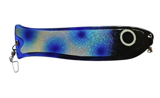 Mr. Chrome 10&quot; Fish Blade Blue Balls