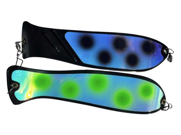 Screamin&#39; Drags 12&quot; Dual Fin Fish Blade Two Face