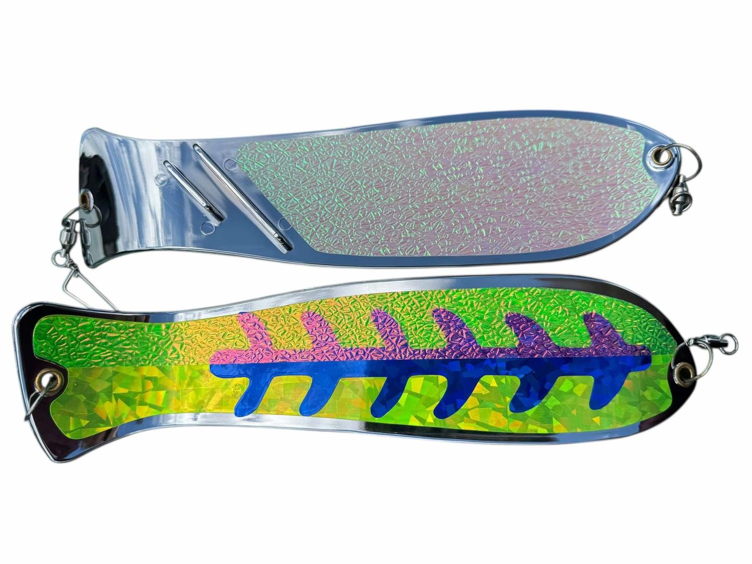 Screamin&#39; Drags 10&quot; Dual Fin Fish Blade High Voltage