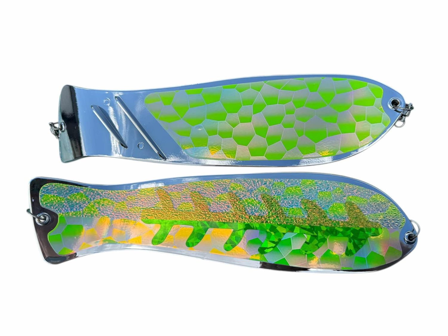 Screamin&#39; Drags 12&quot; Dual Fin Fish Blade Toxic UV